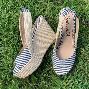 Splendid Espadrille Platform Wedges